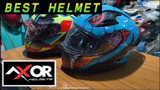 AXOR Venomous HELMET FULL REVIEW PRICE axorhelmets axor axorhelmet ridinggear studdshelmet [upl. by Martineau]