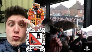 FANTASTIC ATMOSPEHERE ON DERBY DAY SPENNYMOOR V DARLINGTON MATCH DAYS [upl. by Eimmaj]