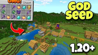 🔥God Seed For Minecraft Bedrock And Pocket Edition  Seed Minecraft 120  Minecraft Seeds [upl. by Animehliw]