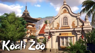 Koali Zoo  Entrance Guest Services Planet Zoo Collab Ep 21 ft DeLadysigner amp Rudi [upl. by Haslett]