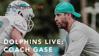 Coach Gase on applying pressure  Miami Dolphins [upl. by Aniretak]