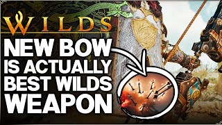 Monster Hunter Wilds  New Best Bow Gameplay  All POWERFUL New Attacks Combos amp Secrets Breakdown [upl. by Hedwig620]