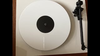 Rega acrylic platter mat upgrade for P1 and P3 turntable [upl. by Wahs]