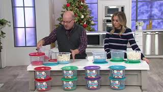 Decor Set of 2 Microwave Popcorn Popper on QVC [upl. by Aimar594]