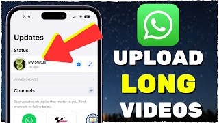 How to Post Long Video to WhatsApp Status 2024 [upl. by Ledif]