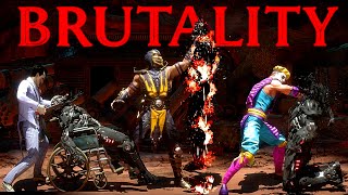 Mortal Kombat 11 All Brutalities [upl. by Rabush]