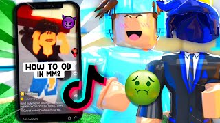 Reacting To CURSED MM2 TikToks [upl. by Higgins931]