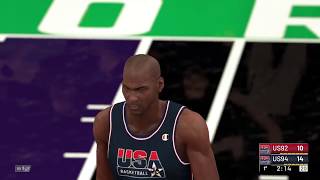 NBA 2K19 Dream Team 1992 vs Team USA 1994 PS4 [upl. by Yaral]