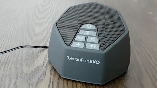 LectroFan Evo Review A Loud White Noise Machine [upl. by Stanly]