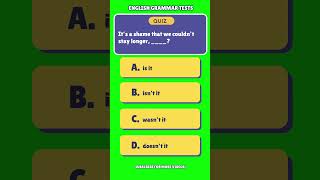 Advanced English Grammar Test  TEST 25 englishgrammar quiz toefl ielts grammarexercise learn [upl. by Stimson]