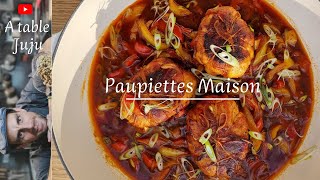 Comment faire des paupiettes de volaille maison  recette facile  Vidéo A Table Juju [upl. by Millman741]