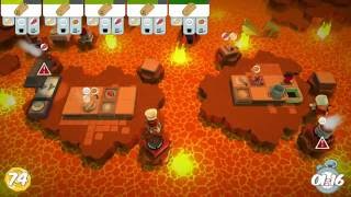 Overcooked Level 54 3Stars Walkthrough [upl. by Rachelle]