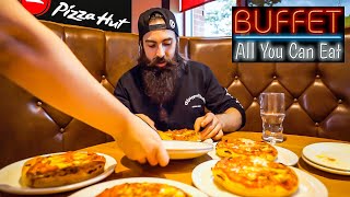 THE PIZZA HUT UNLIMITED BUFFET TAKE DOWN  BeardMeatsFood [upl. by Gomez]