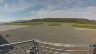 Time lapse HarstadNarvik airport Evenes [upl. by Haydon]