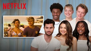 The Outer Banks Cast Reacts to Season 4 Part 1  Netflix [upl. by Bria]