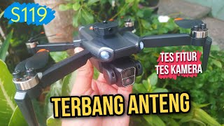 Tes Terbang Drone S119 [upl. by Vasta]