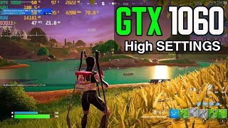 Fortnite Chapter 5  GTX 1060 3gb  i5 11400f  High Settings [upl. by Dnarud]