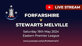 REPLAY  Forfarshire v Stewarts Melville  Saturday 18th May 2024 [upl. by Puduns]