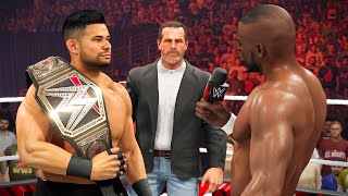 I Returned amp Got a WWE Title Match WWE 2K23 MyRISE [upl. by Gregorio]