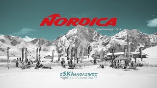 SKIMAGAZINSupertest Die Nordica Highlights des Winters 2425  Speedmachine 3 BOA Skischuh [upl. by Lambard]