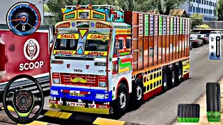 Offroad Indian Truck Driving Simulator  Heavy Duty Real Cargo Transport Driver  game 6 [upl. by Oniratac]