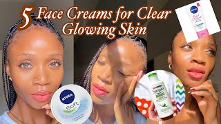 5 Affordable Face Creams for Clear Glowing Skin  Simple Cetaphil Niveaperfectandradiant [upl. by Lleoj]