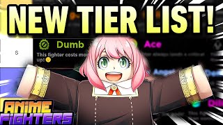 NEW PASSIVES Tier List In Anime Fighters [upl. by Epuladaug7]