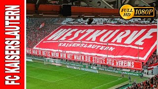 FCK  Fans 🔴⚪ Great Show Choreo at Fritz Walter Stadium  Kaiserslautern  Nürnberg quot29102022quot [upl. by Jeconiah]