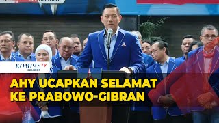 FULL Kata AHY soal Putusan MK Terkait Pilpres 2024 Demokrat Siap Sukseskan Program PrabowoGibran [upl. by Alastair215]