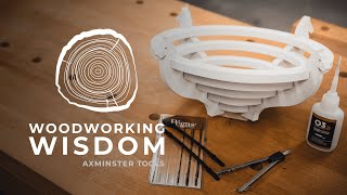 Scroll Saw Basket Bowl  Woodworking Wisdom [upl. by Sivlek]