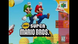 New Super Mario Bros  Bowser Castle  Nintendo 64 SoundFonts [upl. by Nylqcaj]