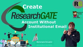 How to Create Researchgate Account without Institutional Email [upl. by Nowell]