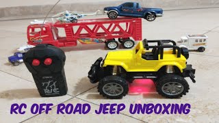 Remote Control Off Road Jeep unboxing  rc off road car chatpattoytv SmythsToys rctoys4kids [upl. by Legnaleugim]