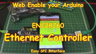 74 Web Enable your Arduino ENC28J60 or W5100 Ethernet Controller [upl. by Yahsel709]