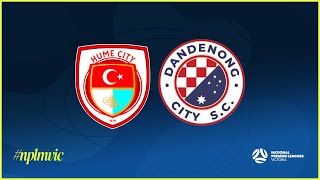 2024 NPLMVIC Hume City FC v Dandenong City SC [upl. by Alset]