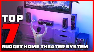 Top 7 Budget Home Theater Systems for Movie Lovers in 2024 [upl. by Yreva]