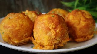 Bread Onion Bonda Recipe  Bread Recipe  Bread Bonda  Onion Bonda  Evening Snacks Recipe [upl. by Esbenshade]