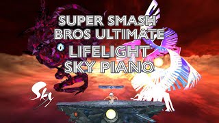 Super Smash Bros Ultimate Theme  Lifelight  Sky Piano  Sky Children of the Light [upl. by Gerlac]