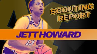 JETT HOWARD SCOUTING REPORT  2023 NBA Draft  Orlando Magic  Michigan Wolverines [upl. by Quiteris87]