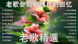 【懷舊經典老歌】【老歌精選】🍀70、80、90年代由台湾歌手演唱的🍀老歌会勾起往日的回忆群星金曲📀一人一首成名曲  梦在妳怀中 后悔爱上你 心有千千結 lagu mandarin lama [upl. by Dukey]