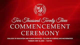 Montclair State University 2023 Commencement Ceremony [upl. by Handel241]