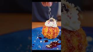 Easy Fried Ice cream recipe 🍨🤤 vlog food foodvideo foodiechannel foodvlog yummyeats [upl. by Appolonia]