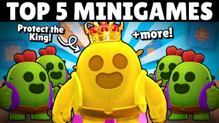 The 5 BEST Minigames You Must Try in Brawl Stars [upl. by Anderegg]