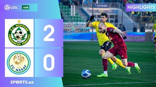 Neftchi 20 Nasaf Chiroyli gollar qiziqarli va xavfli vaziyatlar HIGHLIGHTS [upl. by Peisch724]