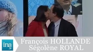 Le couple Ségolène Royal  François Hollande  Archive INA [upl. by Oric]