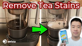 🧹How to Remove Tea Stains from Your Qi Aerista Smart Tea Brewer [upl. by Himelman671]