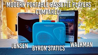 Portable Cassette Player Showdown  Modern vs Vintage [upl. by Xuaeb131]