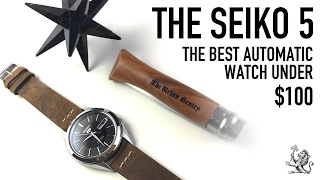 The Best Automatic Watch Under 100  A Perfect Place To Start  The Iconic Seiko 5  SNKL23 Review [upl. by Elrahc]