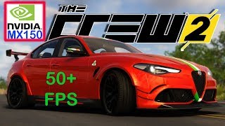 The Crew 2 Gameplay on Acer Aspire 5 MX150 🔥 [upl. by Jamilla]