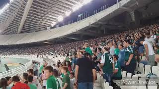 Παναθηναικος  Λεβαδειακος 30 superleague●Great atmosphere ● Gate13 ● 20000 fans [upl. by Ellecrag]